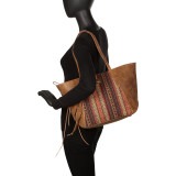 Serape Zip Top Tote