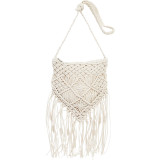 Natural Crochet Handbag Crossbody