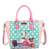 Cupcake Dog Print Tote