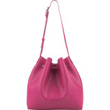 PUR Saffiano Drawstring Bucket
