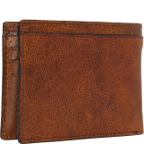 Rugged Bi-Fold Wallet with Coin Pocket