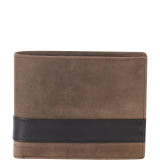 RFID Secure Mens Center Wing Wallet