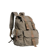 Washed Canvas Backpack