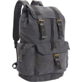 Large Washed Canvas Backpack