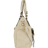 Charlie Python Leather Shoulder Bag