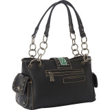 Lacing Shoulder Bag