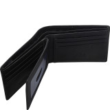 Mens RFID Secure Center Wing Wallet