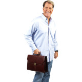 Italiano Leather Briefcase