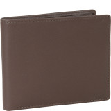 Mens Two-Fold W/Double Id Flap Wallet
