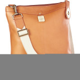 Leather Turnlock Messenger