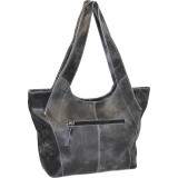 Crackle Zipper Tote