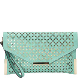 Ana Laser Cut Vegan Leather Messenger