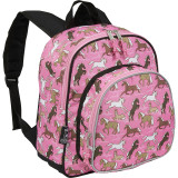 Horses in Pink Pack 'n Snack Backpack