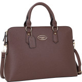 Slim Briefcase with Removable Shoulder Strap