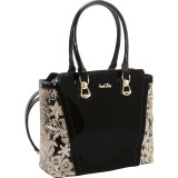 Women's Banny Metallic Tote Bag