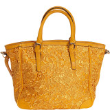 Farah Retro Lace Tote Bag