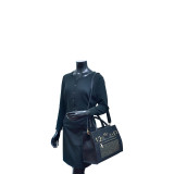 Belted Medium Tote Bag