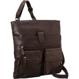 4 Pocket Leather Crossbody