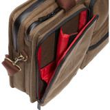Waxed Hewes Briefcase