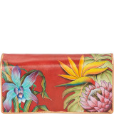 Accordion Flap Wallet