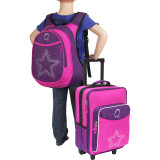 Kids Star Luggage and Backpack Set With Integrated Cooler