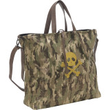 Oversized Skull and Bones Crossbody