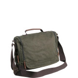 Washed Canvas Leisure Messenger Bag