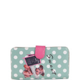 Cupcake Dog Print Wallet