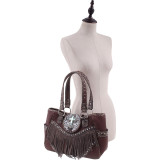Dakota Western Tote with Fringe