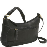 Compact Top Zip Handbag