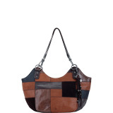 Indio Satchel Shoulder Bag - Leather