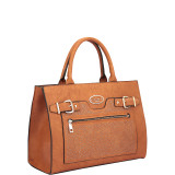Belted Medium Tote Bag