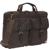 Waxed Knickerbocker Laptop Bag (15")