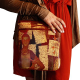 North South iPad Messenger Bag