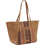 Serape Zip Top Tote