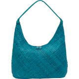 Weaving Top Zip Hobo