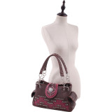 Laurie Western Satchel Handbag