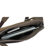 13" Leather Messenger Bag