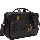 Italian Leather Briefcase-Matte Finish