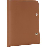 Unstitched Leather Twofold Wallet