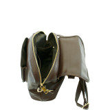 Cheetah Print Front Pocket Satchel
