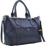 2-in-1 Satchel with Front Snap Pocket