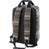 Convertible Woven Stripe Backpack