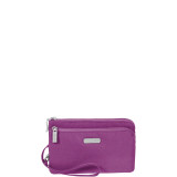 RFID Double Zip Wristlet