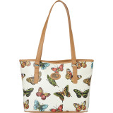 Butterfly Saffiano Tote
