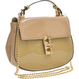 Patent Faux Leather Crossbody