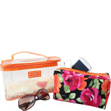 Tropicana Two Piece Cosmetic Bag Set