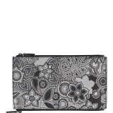 Vanessa Swirl Lani Double Zip Pouch