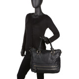 Zippered Pocket Satchel
