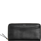 Continental Leather Zip Wallet